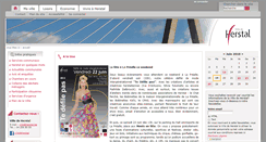 Desktop Screenshot of herstal.be